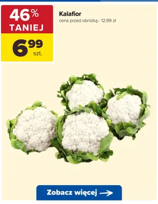 Kalafior promocja w Carrefour