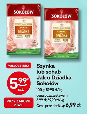 Schab Jak u Dziadka Sokołów promocja w Żabka