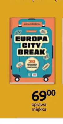 Książka Europa City Break Anna Konecka promocja w Empik
