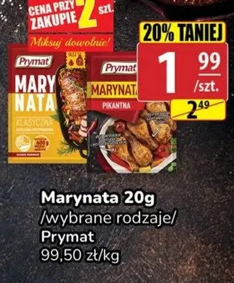 Marynata Prymat promocja w API Market