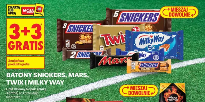 Batony Twix promocja w Biedronka
