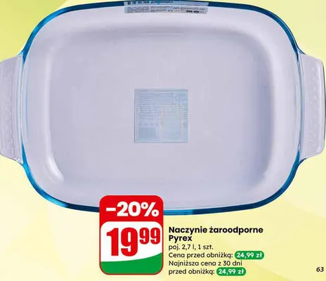 Naczynie żaroodporne  promocja w Dino