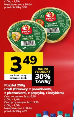 Pasztet z pieczarkami Profi promocja w Hitpol