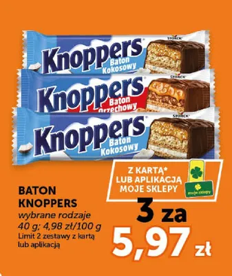 Baton Knoppers Orzechowy Storck promocja w Euro Sklep