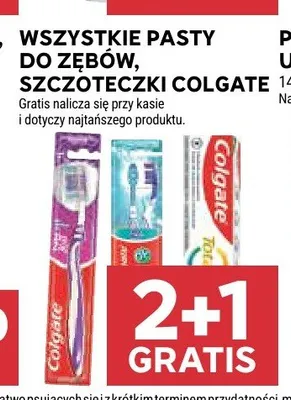 Szczoteczka do zębów Colgate promocja w Stokrotka