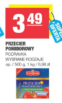 Przecier pomidorowy Podravka promocja w SPAR