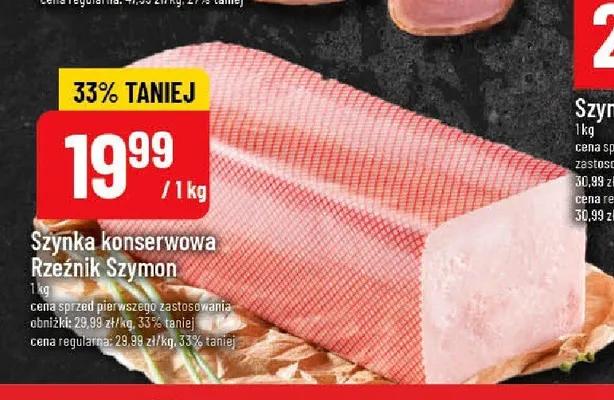 Szynka konserwowa Rzeźnik Szymon promocja w POLOmarket
