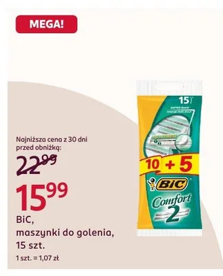 Maszynki do golenia promocja w Rossmann