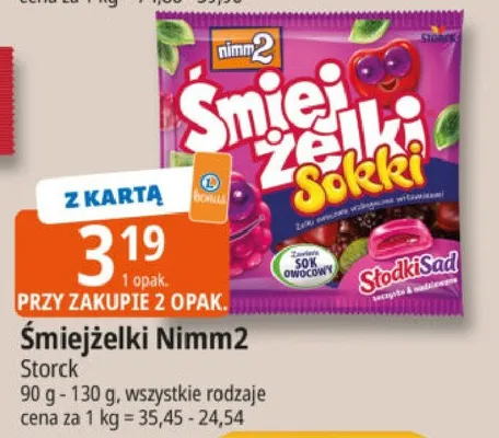 Śmieżelki Nimm2 promocja w Leclerc