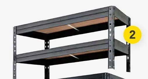 Regał metalowy GoodHome Rand promocja w Castorama