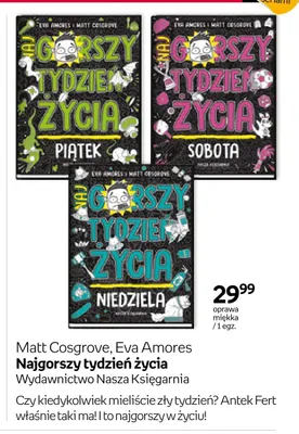 Książka Najgorszy tydzień życia Piątek promocja w Empik