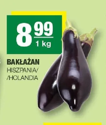 Bakłażan promocja w SPAR