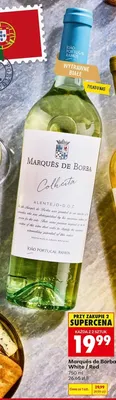Wino Marquês de Borba White promocja w Biedronka