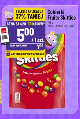 Cukierki Fruits Skittles promocja w POLOmarket