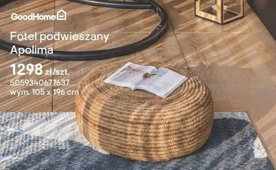 Fotel podwieszany Apolima promocja w Castorama