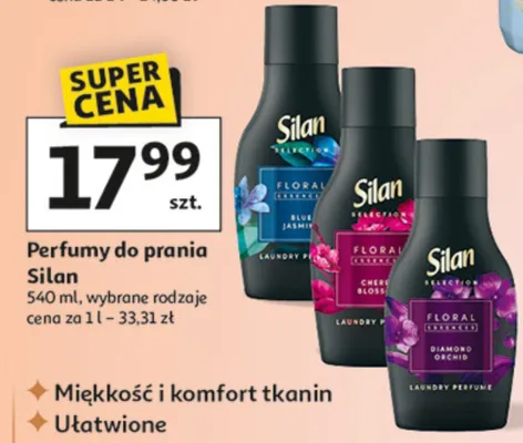 Perfumy do prania wybrane rodzaje promocja w Auchan