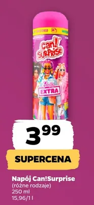 Napój Can!Surprise promocja w Netto