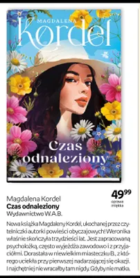Książka Czas odnaleziony Magdalena Kordel promocja w Empik
