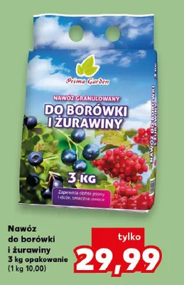 Nawóz do borówki i żurawiny Prima Garden promocja w Kaufland