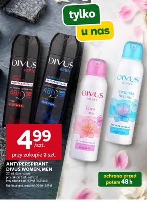Antyperspirant Divus Men Urban Warrior promocja w Stokrotka