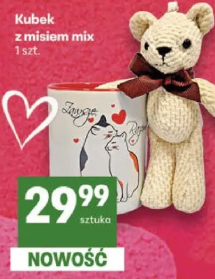 Kubek z misiem mix promocja w Delikatesy Centrum