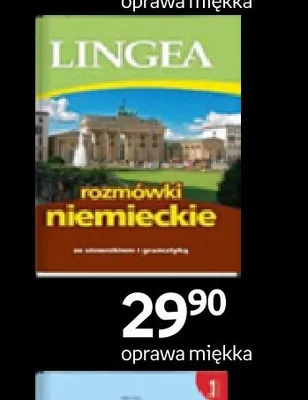 Książka Rozmówki niemieckie Lingea promocja w Empik