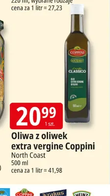 Oliwa z oliwek extra vergine Coppini promocja w Leclerc