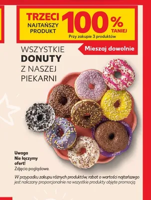 Donuty Z Naszej Piekarni promocja w Kaufland