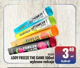 Lody Nordis Freeze The Game promocja w Tomi Markt