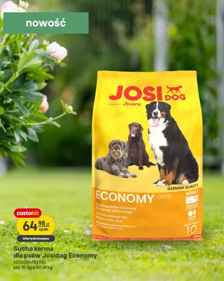 Sucha karma dla psów Josidog Economy promocja w Castorama