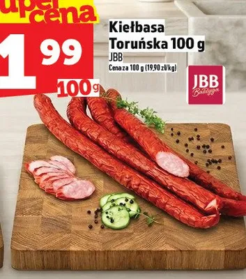 Kiełbasa toruńska promocja w TOPAZ
