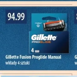 Wkłady do maszynki Gillette Fusion Proglide Manual promocja w Drogerie Laboo