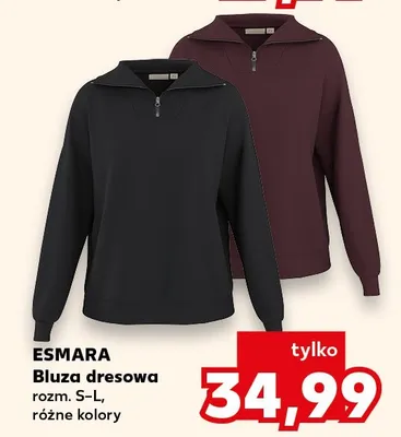 Bluza dresowa Esmara promocja w Kaufland