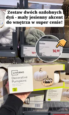 Talerz dekoracyjny Livarno promocja w Lidl