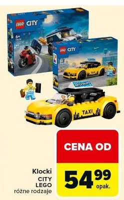 Klocki City Lego różne rodzaje promocja w Carrefour