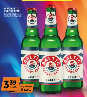 Piwo Baltic Export Beer Lager promocja w ABC