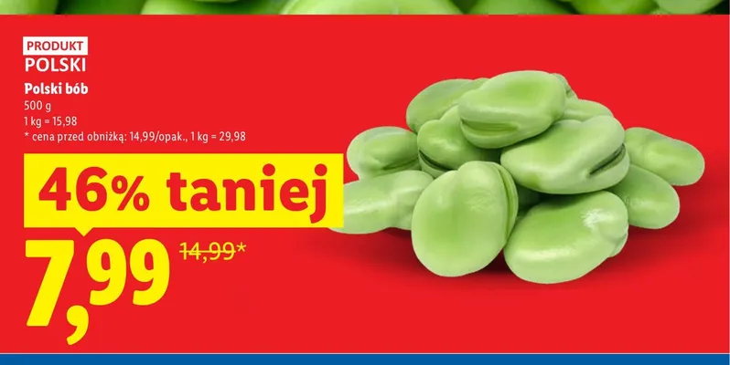 Bób polski promocja w Lidl