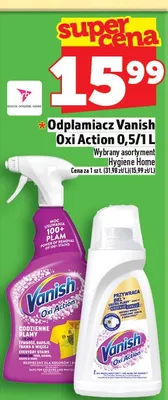 Odplamiacz Vanish Oxi Action promocja w TOPAZ