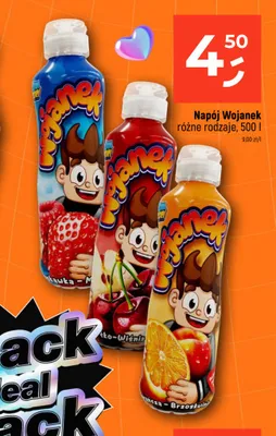 Napój Wojanek Wiśnia promocja w Dealz