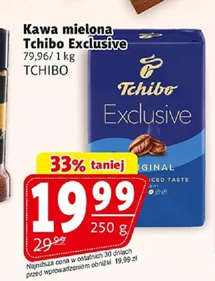 Kawa mielona Tchibo Exclusive promocja w Prim Market