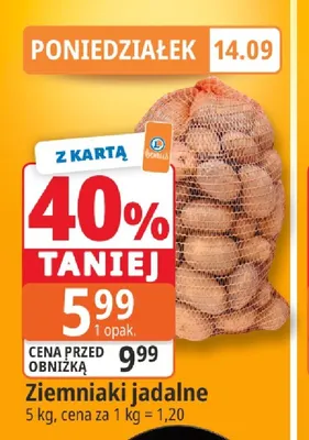 Ziemniaki jadalne promocja w Leclerc
