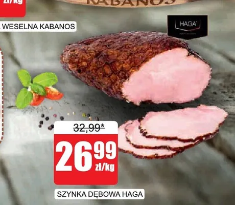 Szynka dębowa Haga promocja w Bingo