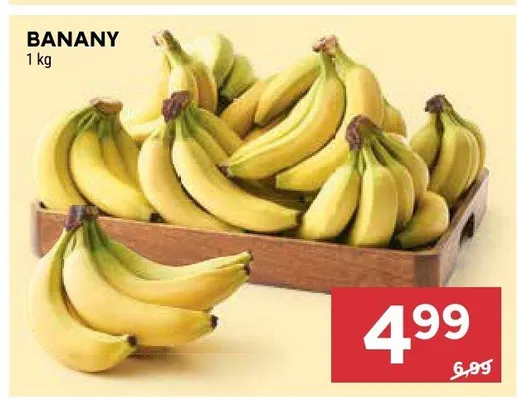 Banany promocja w Stokrotka