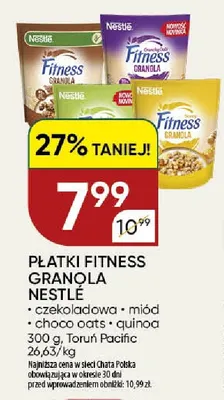 Płatki Fitness Granola choco oats Nestlé promocja w Chata Polska