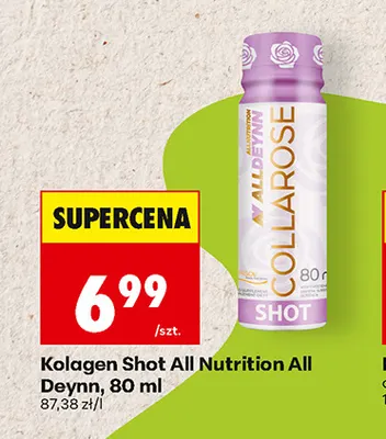 Kolagen Shot All Nutrition All Deynn promocja w Biedronka