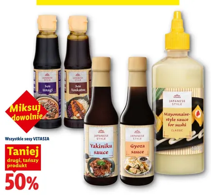 Sos Gyoza Vitasia Japanese Style promocja w Lidl