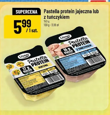 Pastella protein z tuńczykiem Lisner promocja w POLOmarket