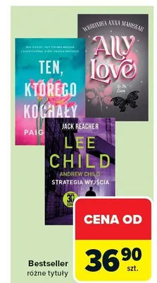 Bestseller różne tytuły promocja w Carrefour