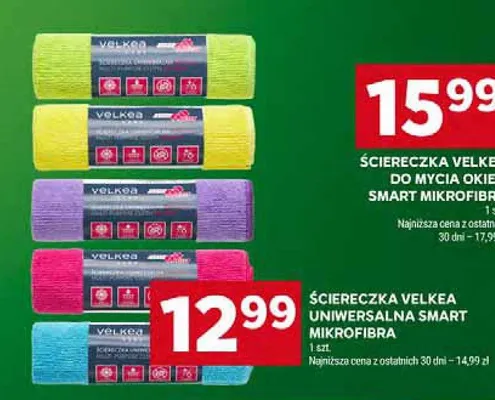 Ściereczka do mycia okien smart mikrofibra promocja w Stokrotka