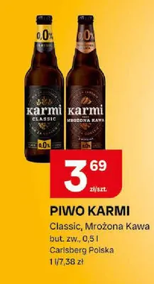 Piwo bezalkoholowe Karmi Mrożona Kawa promocja w Chorten